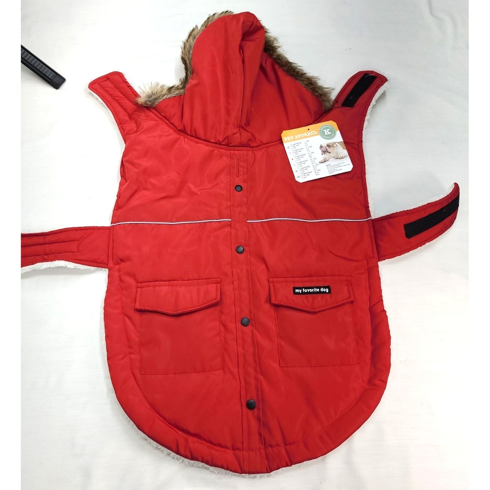 NEW Kensington Club Red Dog Jacket Size Large NWT